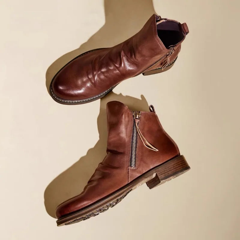 Owens™ | Vegan Leather Chelsea Boots