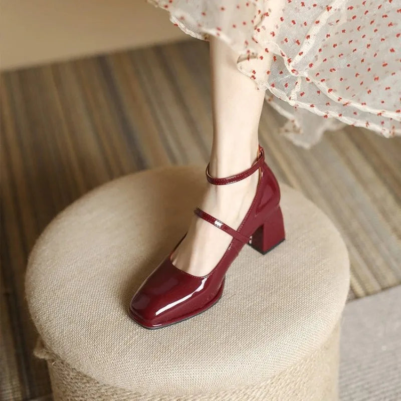 Sarah&Kate™| Elegant Ankle-Strap Pumps