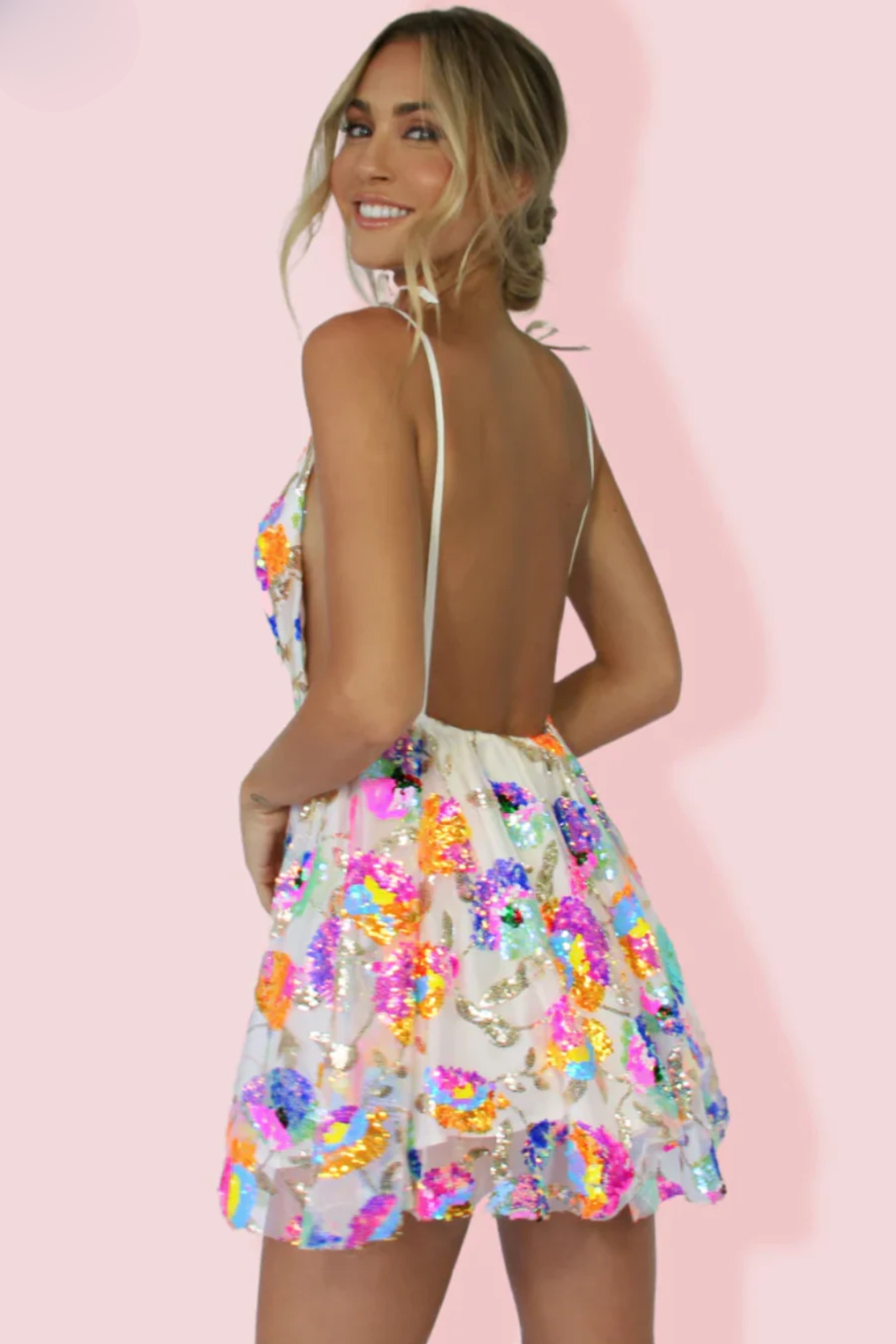 Sandara | Sequin Mini Dress