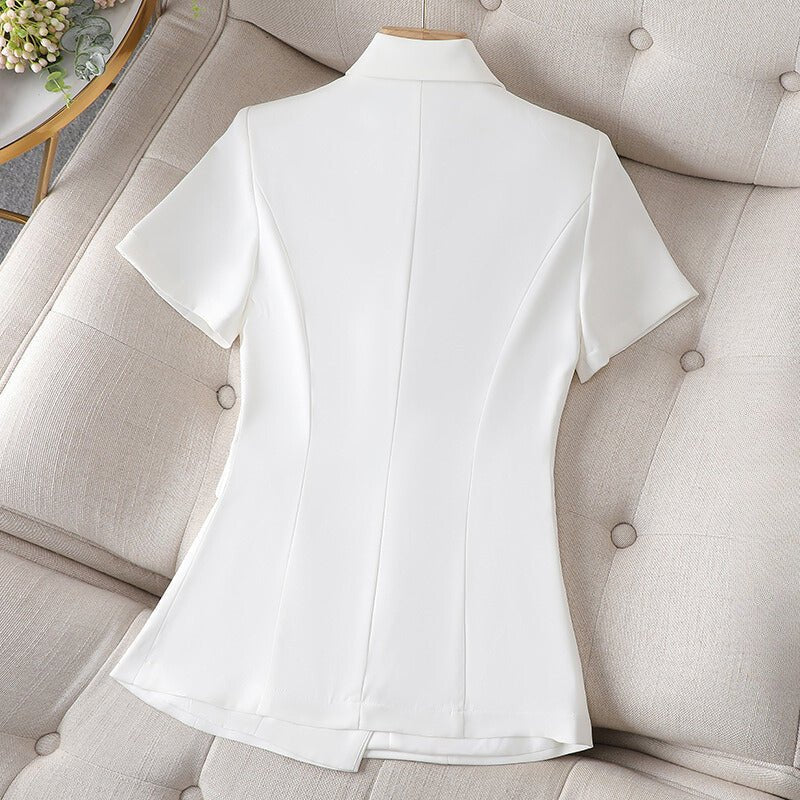 GERLIS FASHIONABLE SHORT-SLEEVED BLAZER