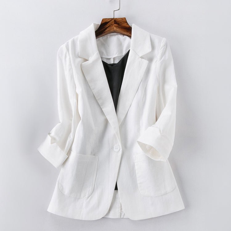 DELMARA I TRENDY LINEN BLAZER