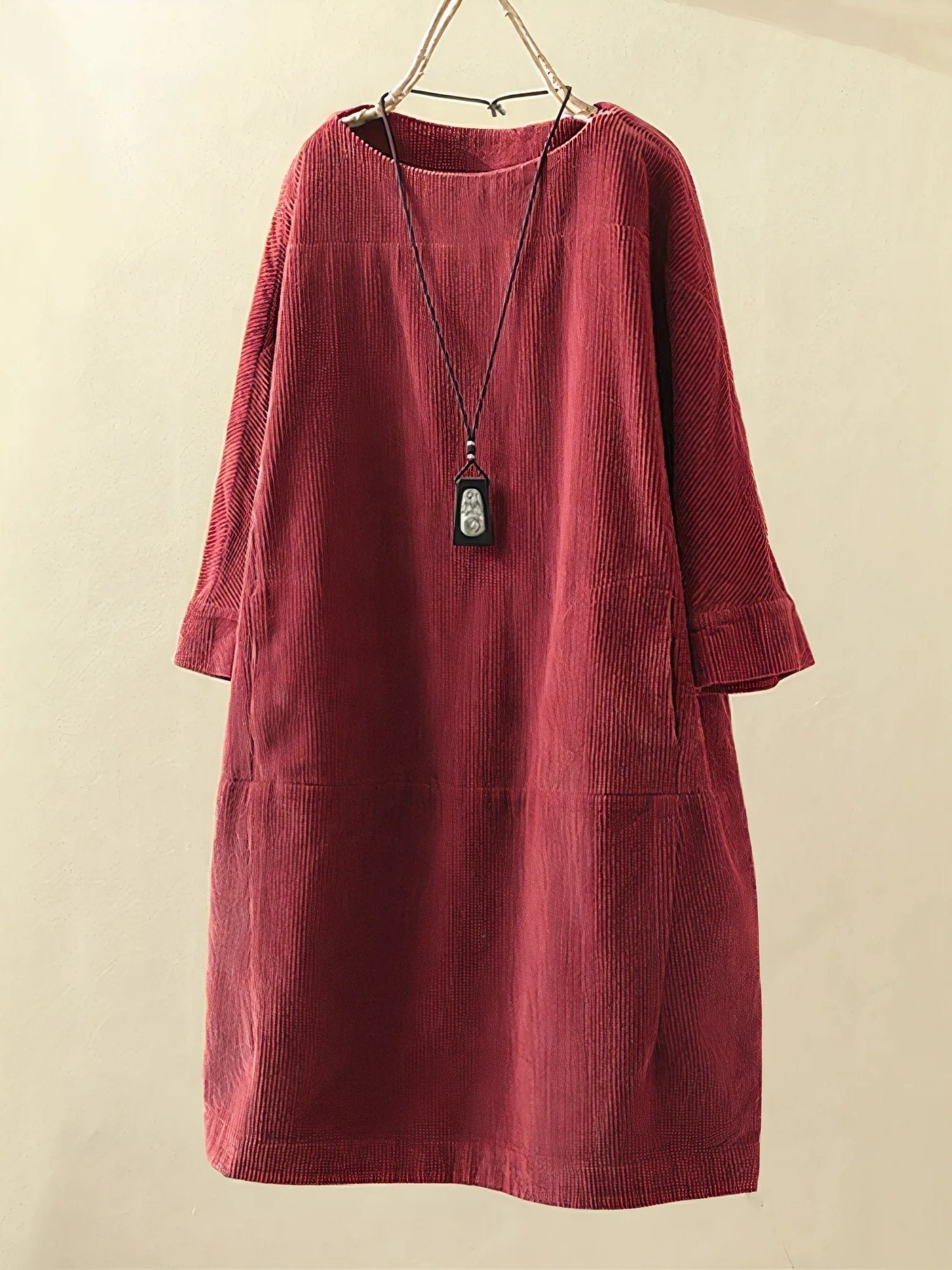 MAEVE – RELAXED CORDUROY DRESS
