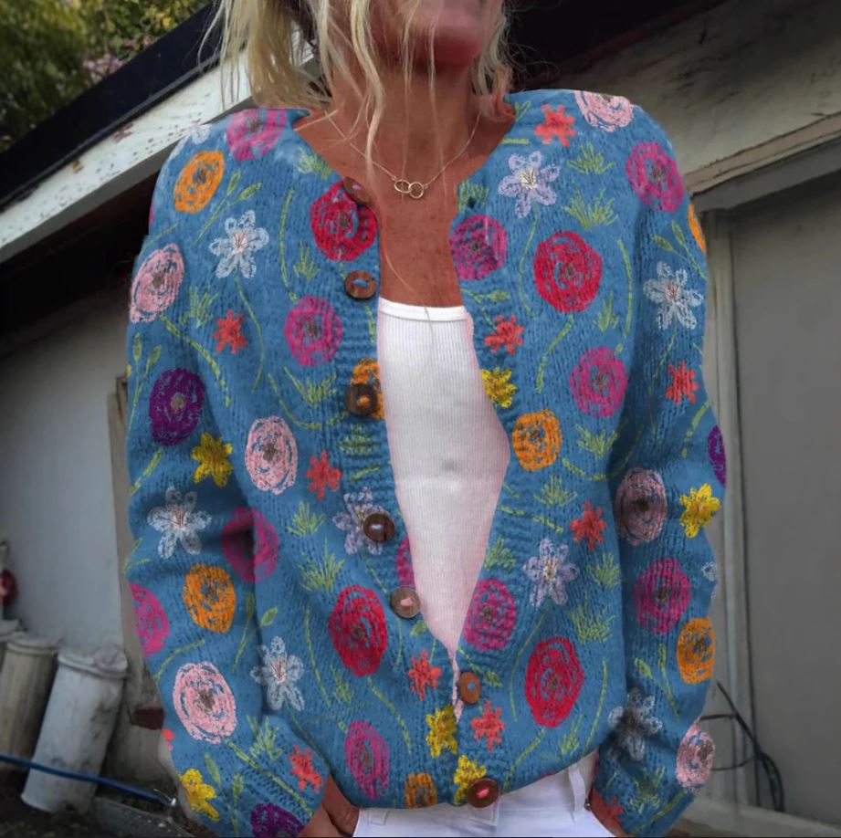 Anneli | Floral Cardigan