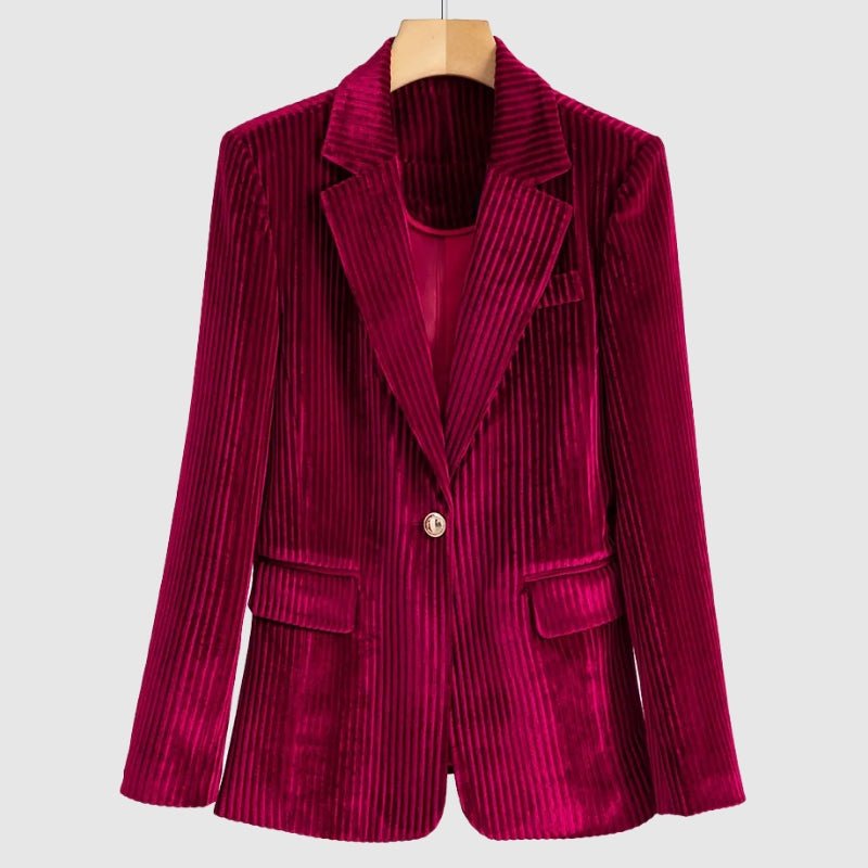 CUNIGUNDA I ELEGANT CORD BLAZER