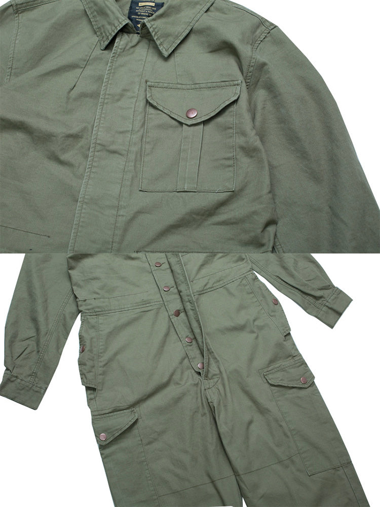 Men's Work Overall in Canvas