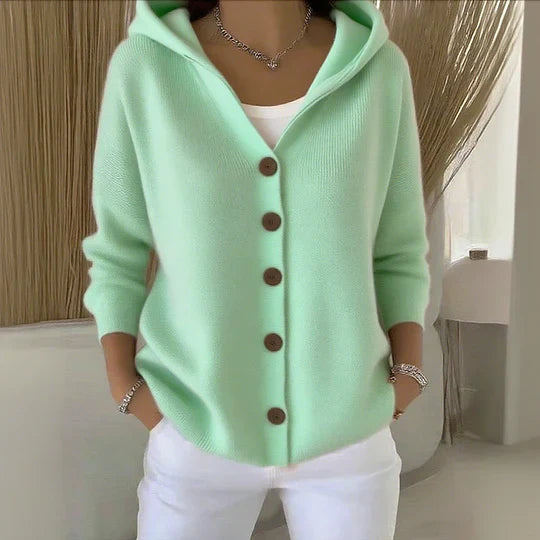 NATALIE – COZY HOODED CARDIGAN