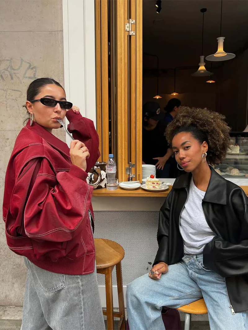 Oversized Contrast Jacket - Limited Sale