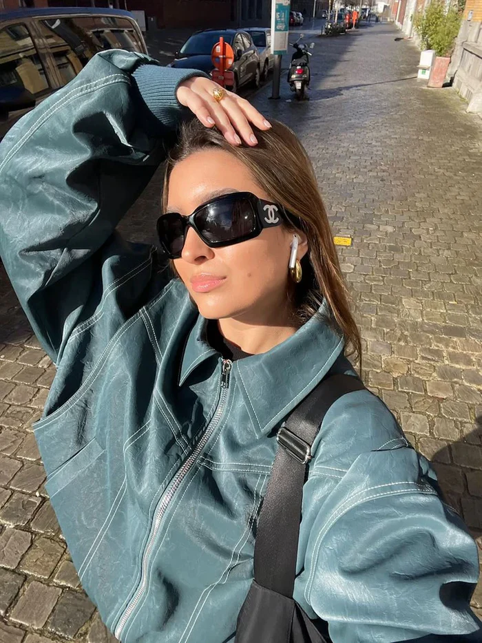 Oversized Contrast Jacket - Limited Sale