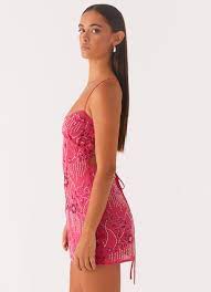 Kyline | Embroidered Mini Dress