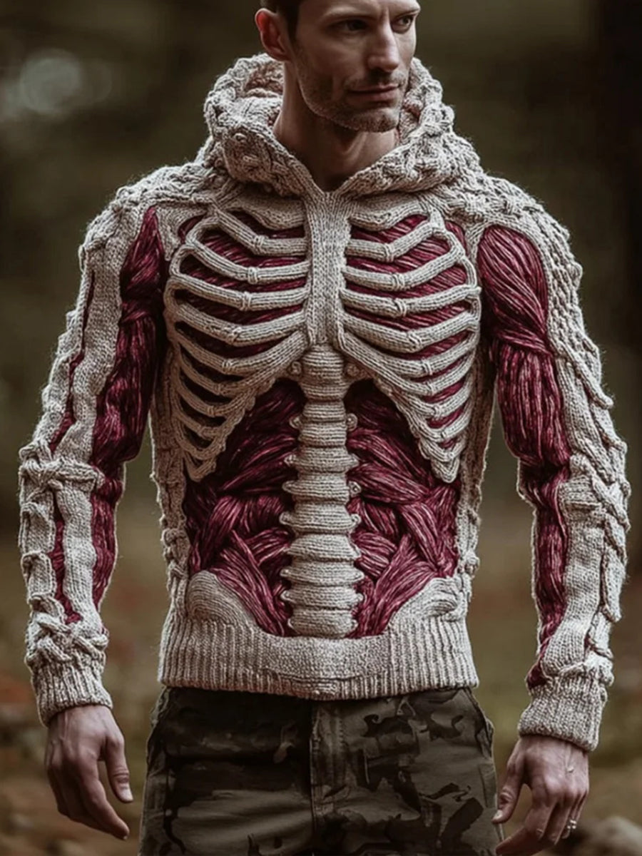 Men's Halloween Costume Faux Hoodie