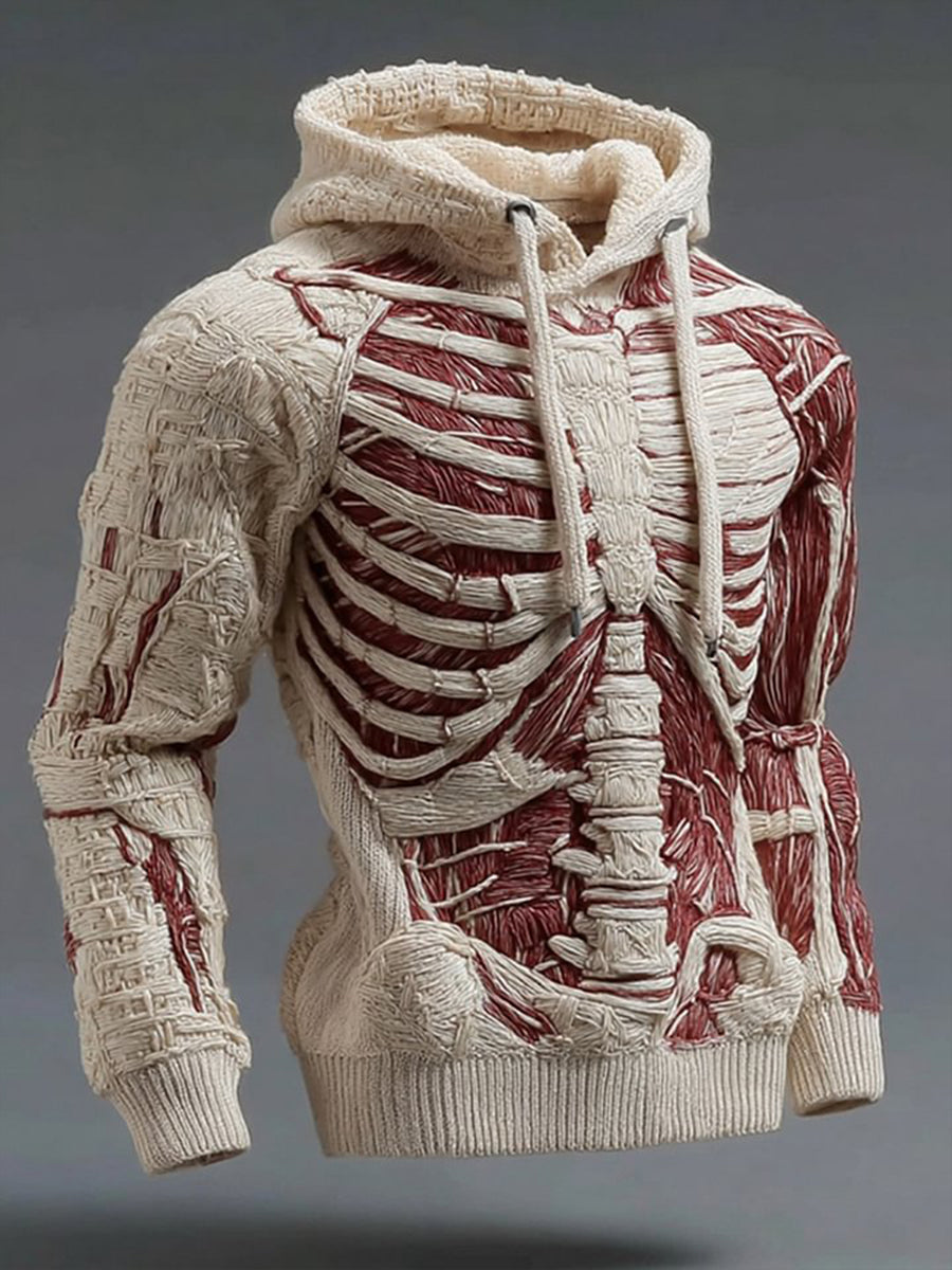 Men's Halloween Costume Faux Hoodie