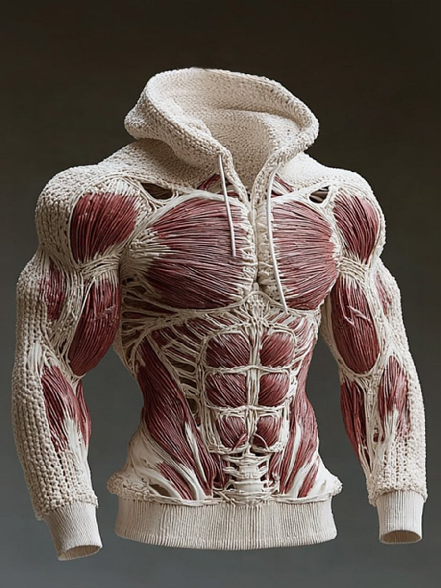 Men's Halloween Costume Faux Hoodie