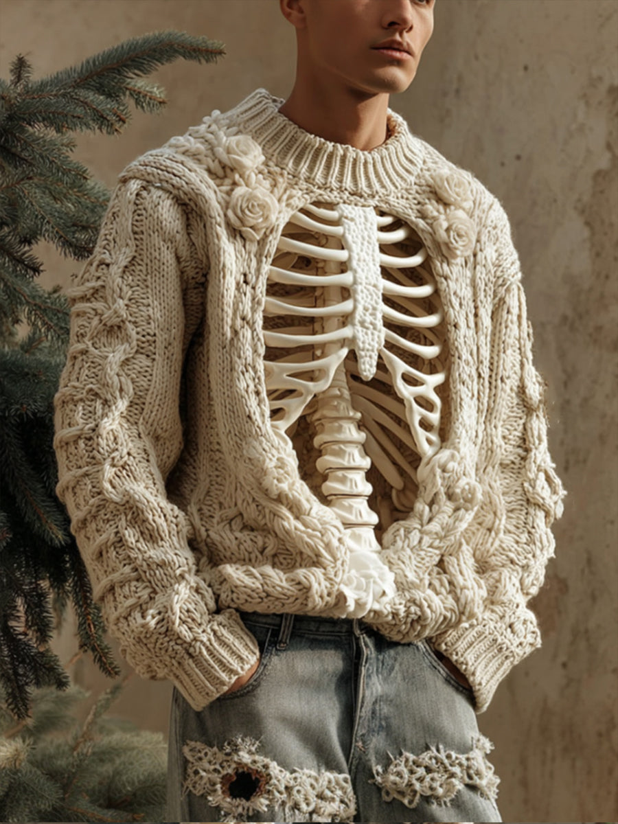 Men's Halloween Imitation Sweater