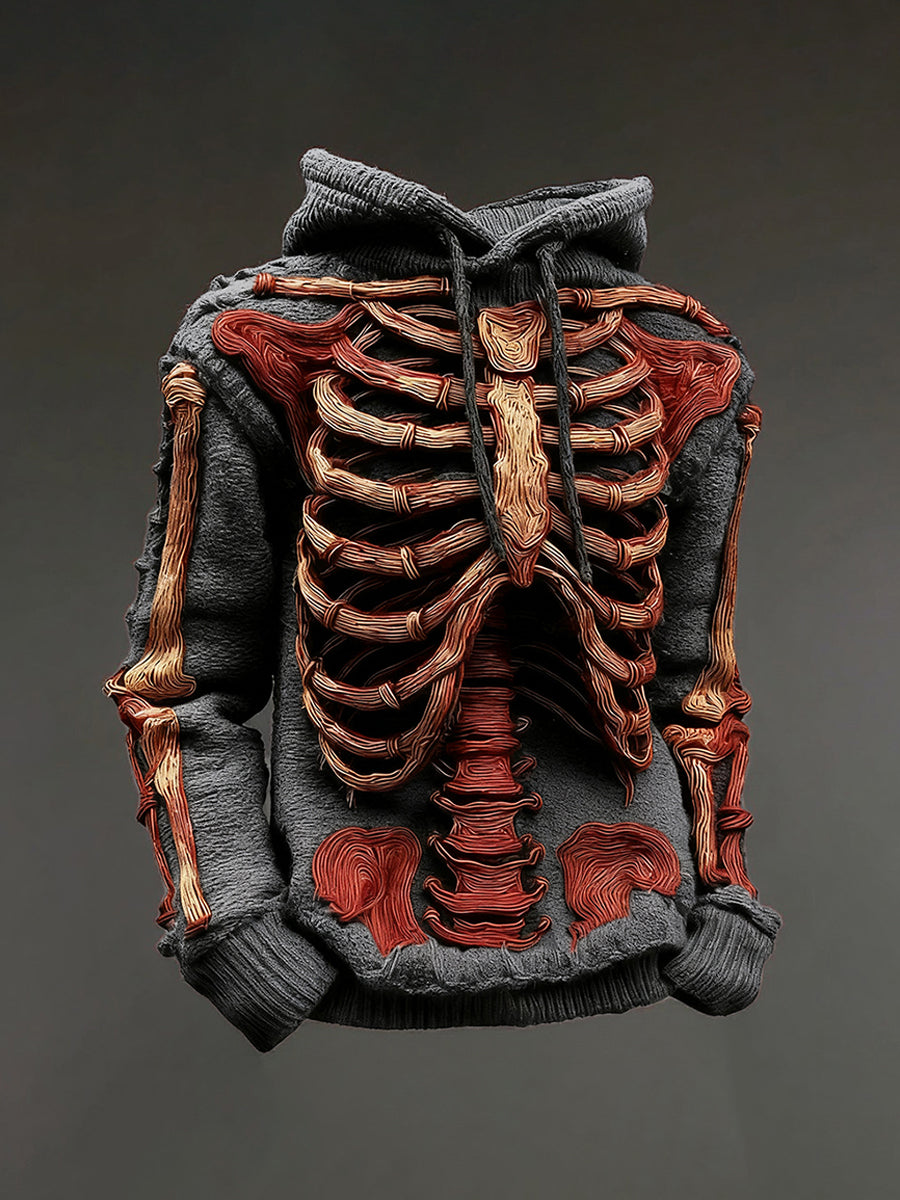 Men's Halloween Costume Faux Hoodie