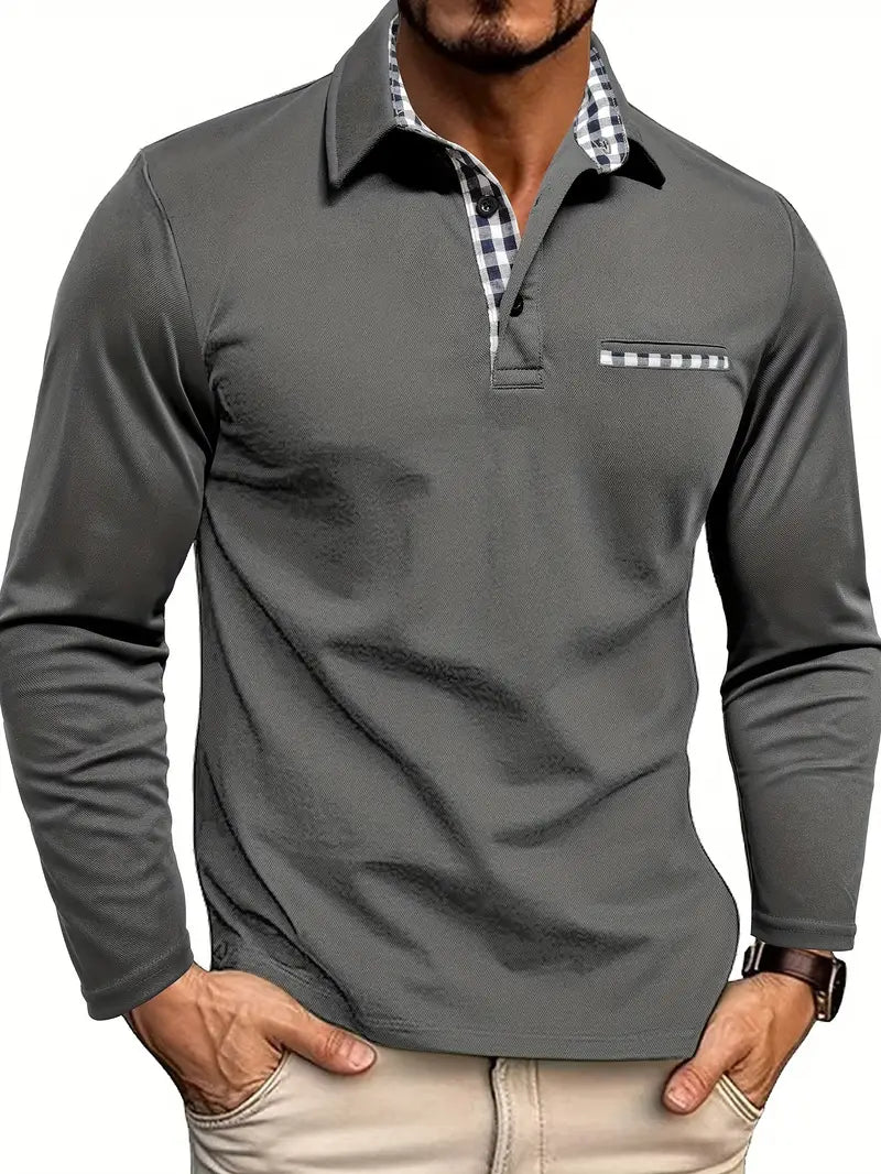 JAMES – CLASSIC LONG SLEEVE POLO